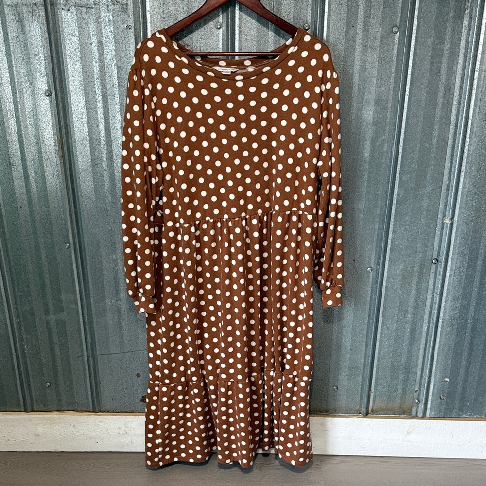 Jillian Harris x Joe Fresh long sleeve dress Size 1X EUC